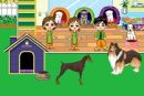 Play Dog shop decoration / Pro d�vky hry on-line
